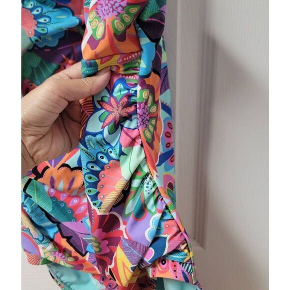 Blue Rod Beattie Make it Pop One Shoulder Swimsuit 12 - Picture 5 of 11